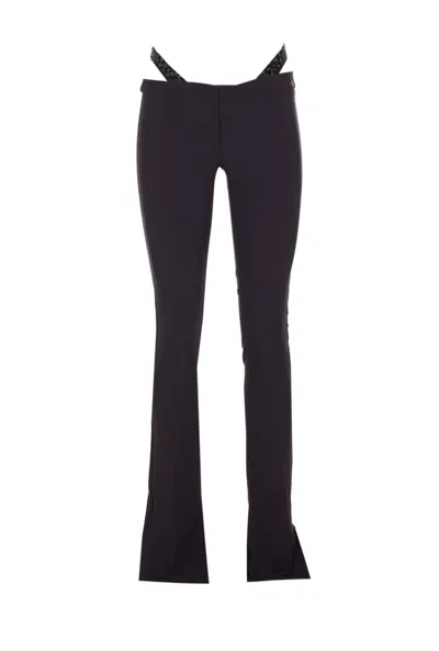 Elisabetta Franchi Trousers In Black