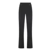 Elisabetta Franchi Trousers Blacks And Greys In Black