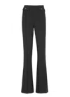 Elisabetta Franchi Crepe Pants In Black