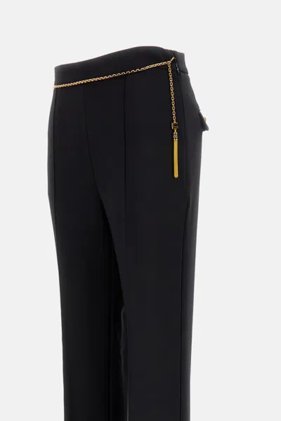 Elisabetta Franchi Trousers In Black