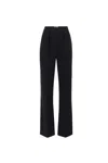 Elisabetta Franchi Straight-leg Tailored Trousers In Black