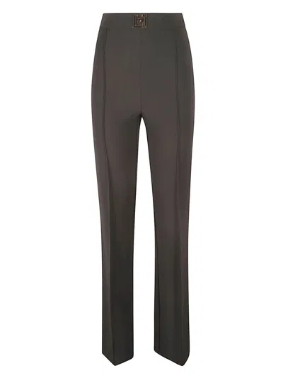 Elisabetta Franchi Daily Trousers In Black