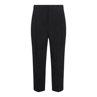 ELISABETTA FRANCHI TROUSERS BLACKS AND GREYS