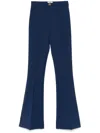 Elisabetta Franchi Trousers In Blue