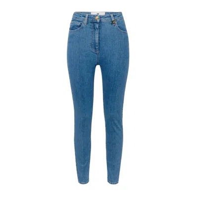 Elisabetta Franchi Trousers In Blue