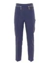 Elisabetta Franchi Trousers In Blue