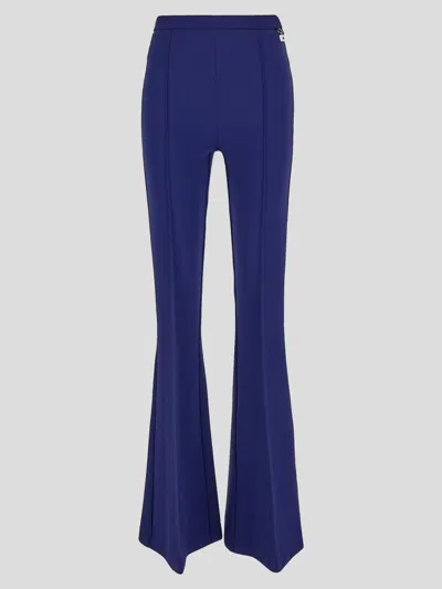 Elisabetta Franchi Trousers In Blue