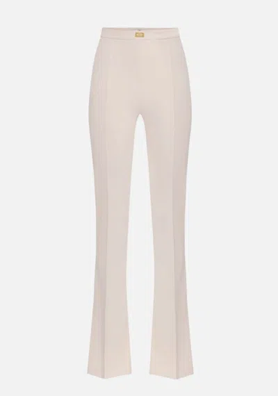 Elisabetta Franchi Trousers In Brown