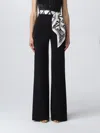 Elisabetta Franchi Pants  Woman Color Black In Black