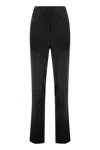 Elisabetta Franchi Trousers In Satin With Pockets In Black