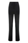 Elisabetta Franchi Trousers In Satin With Pockets In Black