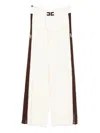 Elisabetta Franchi Milk Coffee Knitted Pants In Neutral