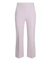 Elisabetta Franchi Tailored Trousers With Back And Side Pockets In Pink