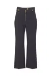 Elisabetta Franchi Trousers In Purple