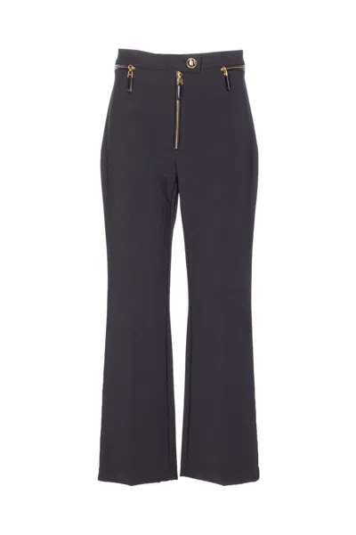 Elisabetta Franchi Trousers In Purple