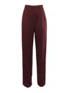 Elisabetta Franchi Trousers In Red