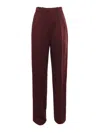 Elisabetta Franchi Trousers In Red