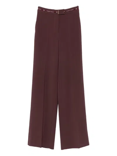 ELISABETTA FRANCHI ELISABETTA FRANCHI TROUSERS RED