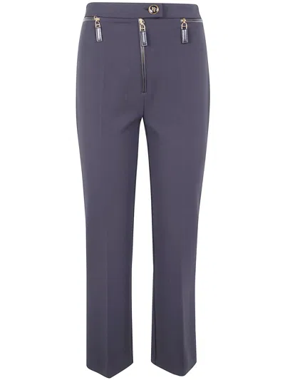 ELISABETTA FRANCHI ELISABETTA FRANCHI TROUSERS WITH ZIP CLOSURE