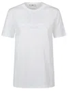 Elisabetta Franchi Tshirt In White