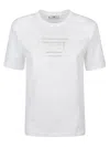 Elisabetta Franchi Tshirt In White