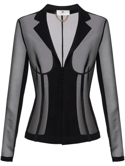 ELISABETTA FRANCHI TULLE JACKET