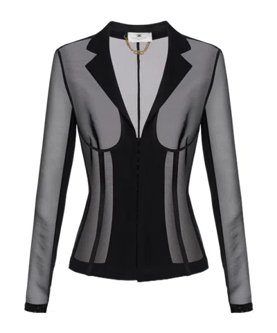ELISABETTA FRANCHI ELISABETTA FRANCHI CORSET STYLE TULLE JACKET