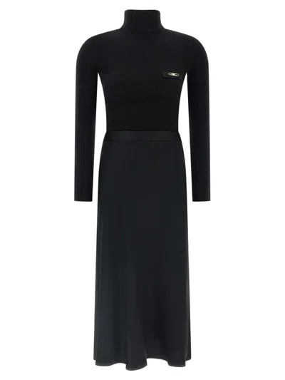 ELISABETTA FRANCHI ELISABETTA FRANCHI TURTLENECK DRESS