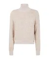 Elisabetta Franchi Turtleneck Sweater In Pink