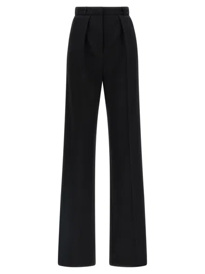 ELISABETTA FRANCHI TUXEDO-EFFECT TROUSERS
