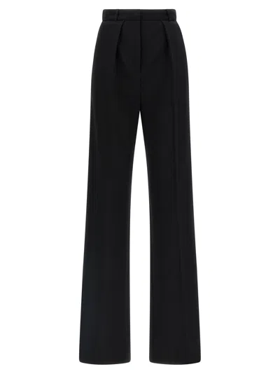 ELISABETTA FRANCHI TUXEDO-EFFECT TROUSERS