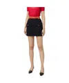Elisabetta Franchi Tweed Miniskirt In Nude