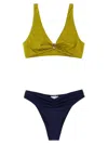 ELISABETTA FRANCHI ELISABETTA FRANCHI TWO-TONE BIKINI