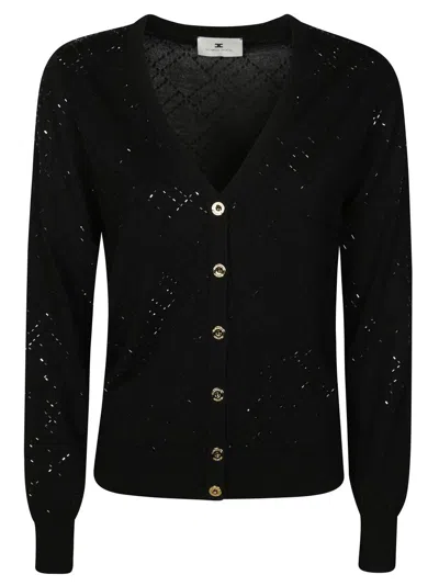 ELISABETTA FRANCHI V-NECK CARDIGAN