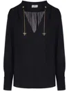 Elisabetta Franchi Shirts In Black