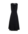 Elisabetta Franchi V-neck Dress In Black