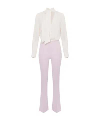 ELISABETTA FRANCHI ELISABETTA FRANCHI PIPING JUMPSUIT