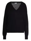 Elisabetta Franchi Maglia In Misto Lana Nero In Black