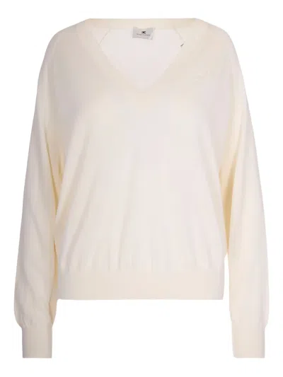 ELISABETTA FRANCHI V-NECK SWEATER
