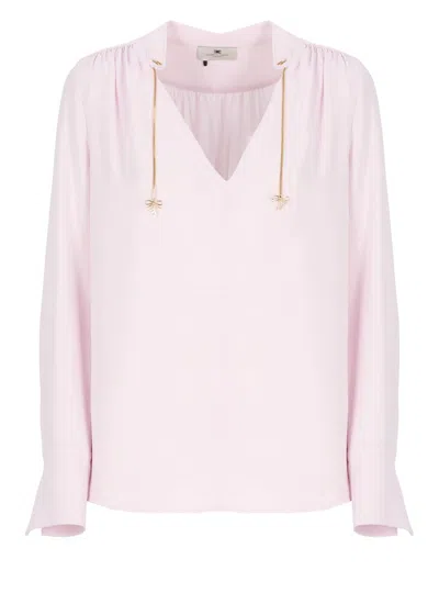 Elisabetta Franchi Viscosa Shirt In Pink