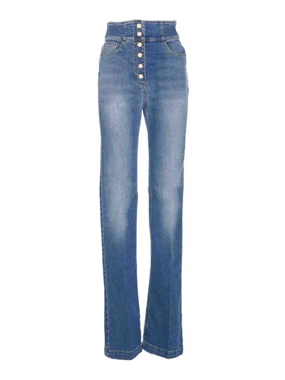 Elisabetta Franchi Jeans In Blue