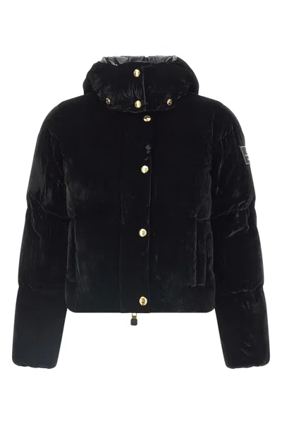 ELISABETTA FRANCHI VELVET DOWN JACKET
