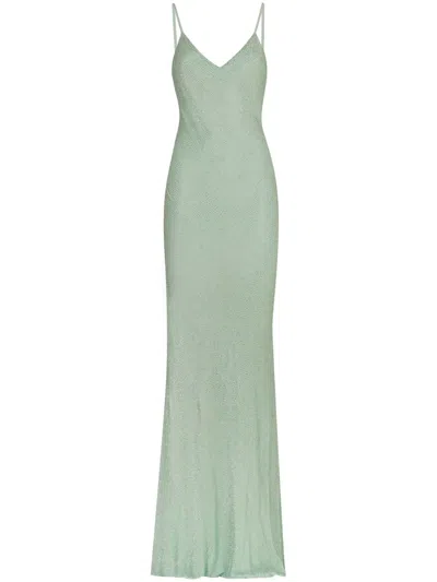 ELISABETTA FRANCHI VELVET SLIP DRESS