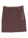 Elisabetta Franchi Versatile Skirts Collection In Brown