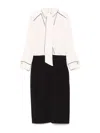 Elisabetta Franchi Vestido Corto - Beis In Beige