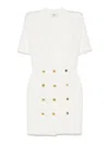 Elisabetta Franchi Knitted Mini Dres