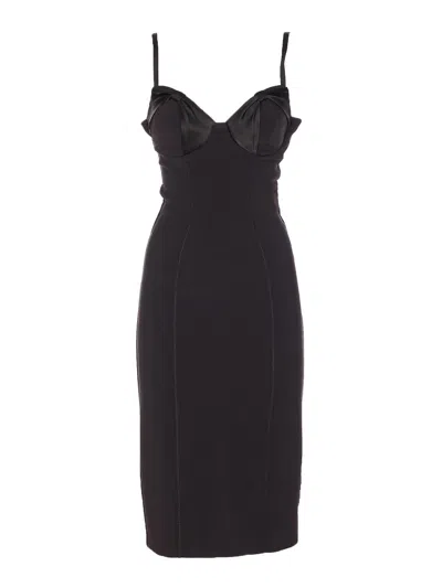 ELISABETTA FRANCHI VESTIDO CORTO - NEGRO