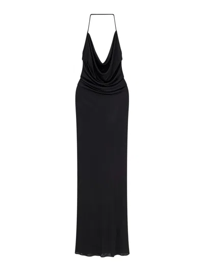 ELISABETTA FRANCHI BLACK DRESSES