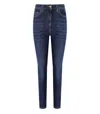 Elisabetta Franchi Blue Skinny Jeans In Blue