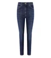 Elisabetta Franchi Blue Skinny Jeans In Blue
